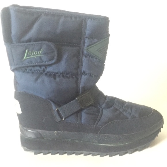 Lejon Snow Boots Navy Blue Size 42 - L11 - M9 - Picture 2 of 8